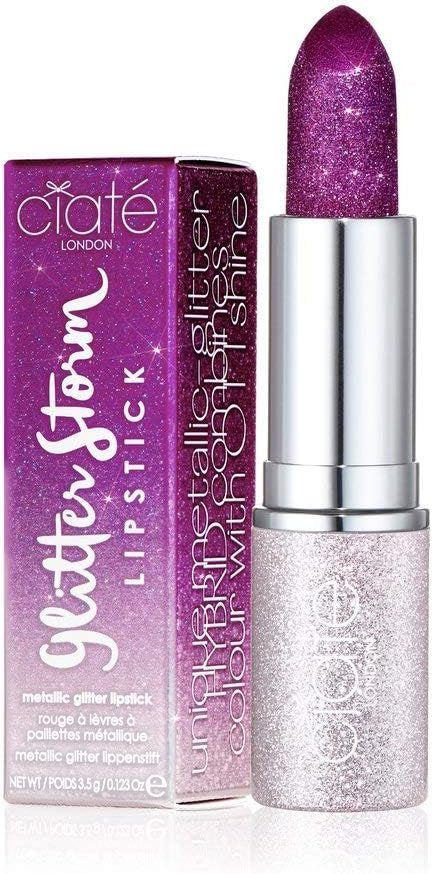 Ciaté London – Glitter Storm Lipstick in “Elektra”
