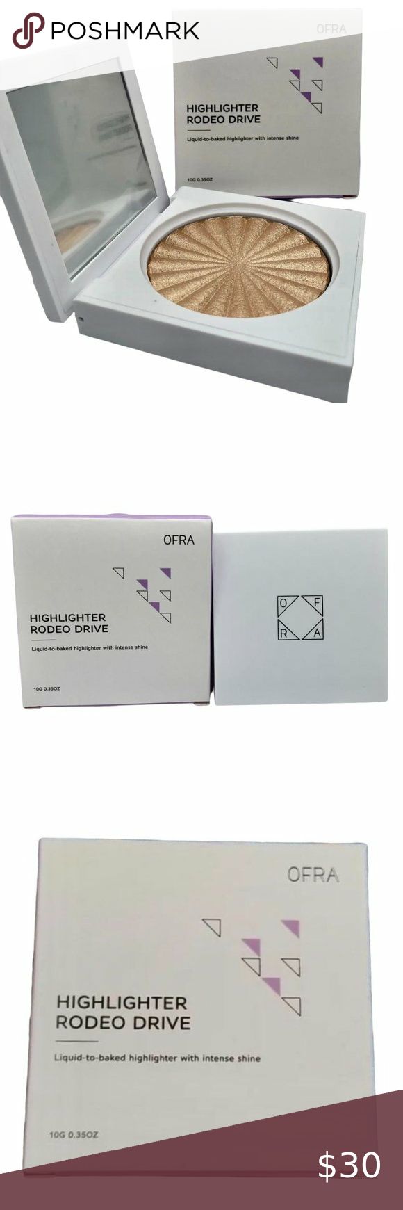 OFRA Highlighter Liquid‑to‑Baked en el tono "Rodeo Drive"