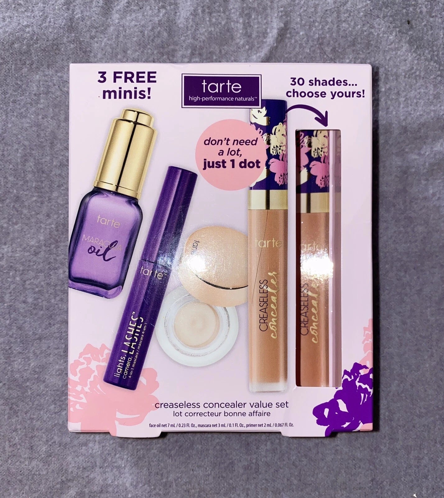Tarte – Creaseless Concealer Value Set (Minis + Kit)