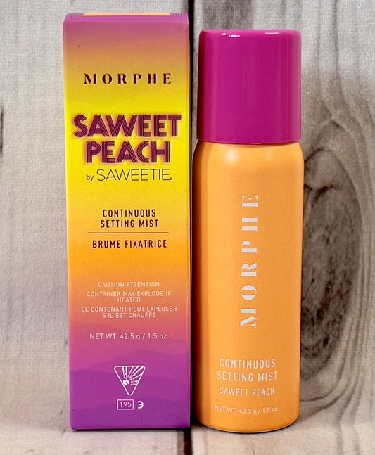 Morphe – Saweet Peach Continuous Setting Mist