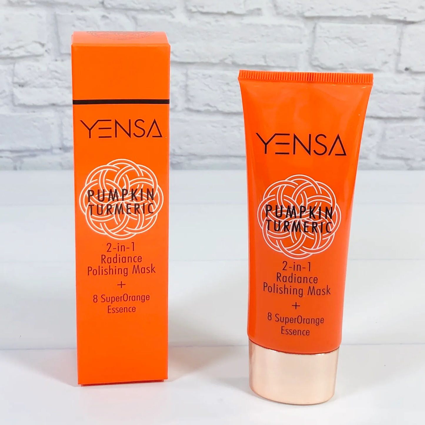 Yensa – Pumpkin Turmeric 2‑in‑1 Radiance Polishing Mask