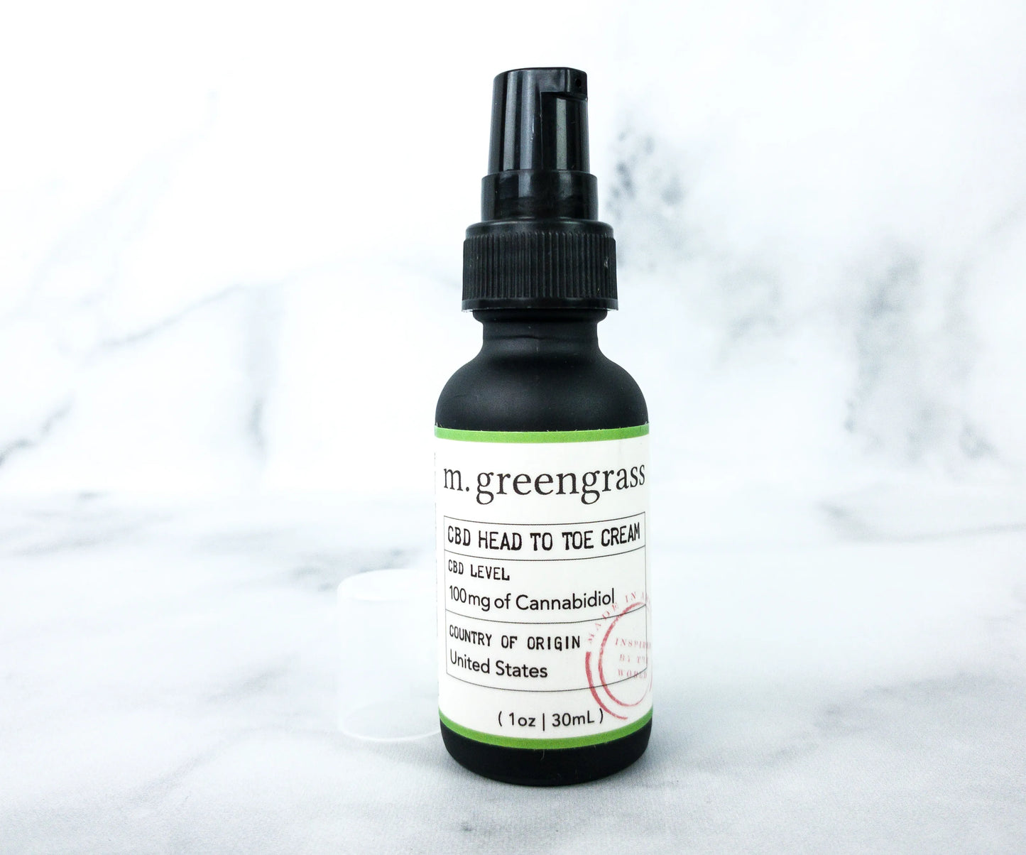 m. greengrass – CBD Head to Toe Cream